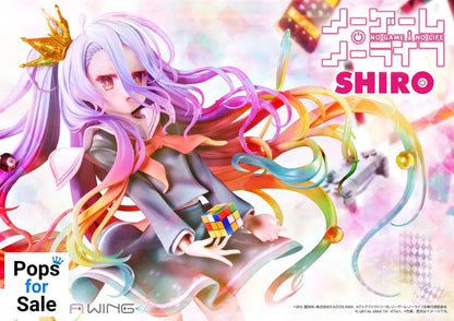 No Game No Life Prisma Wing PVC Statue 1/7 Shiro 27 cm
