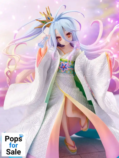 No Game no Life PVC Statue 1/7 Shiro -Shiromuku- 23 cm