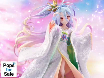 No Game no Life PVC Statue 1/7 Shiro -Shiromuku- 23 cm Statues