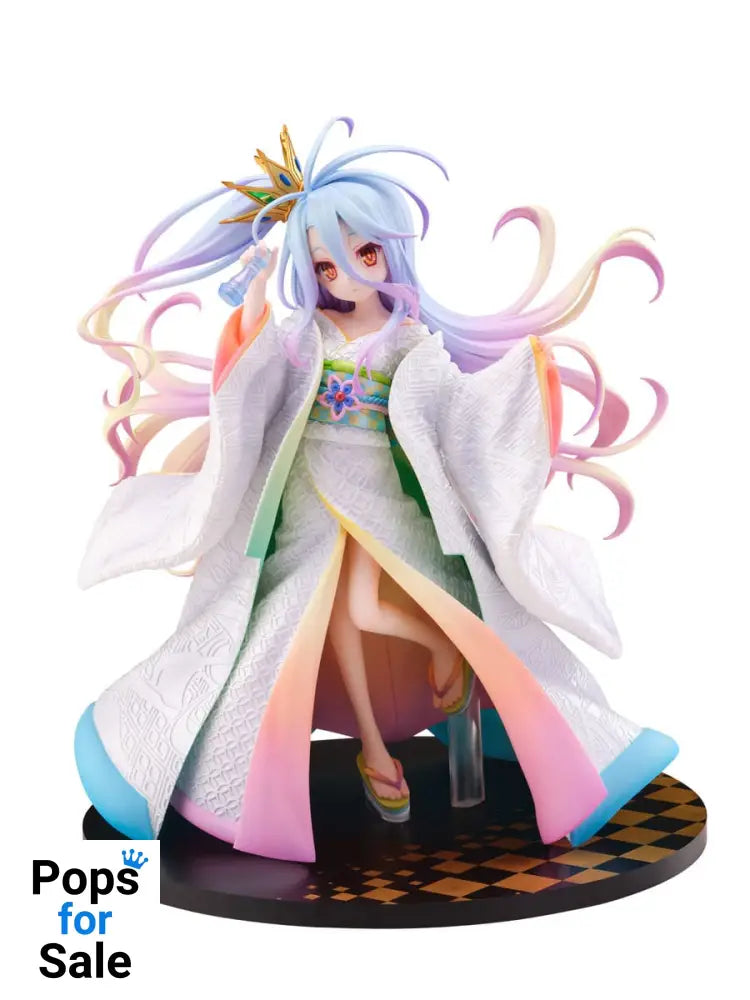 No Game no Life PVC Statue 1/7 Shiro -Shiromuku- 23 cm