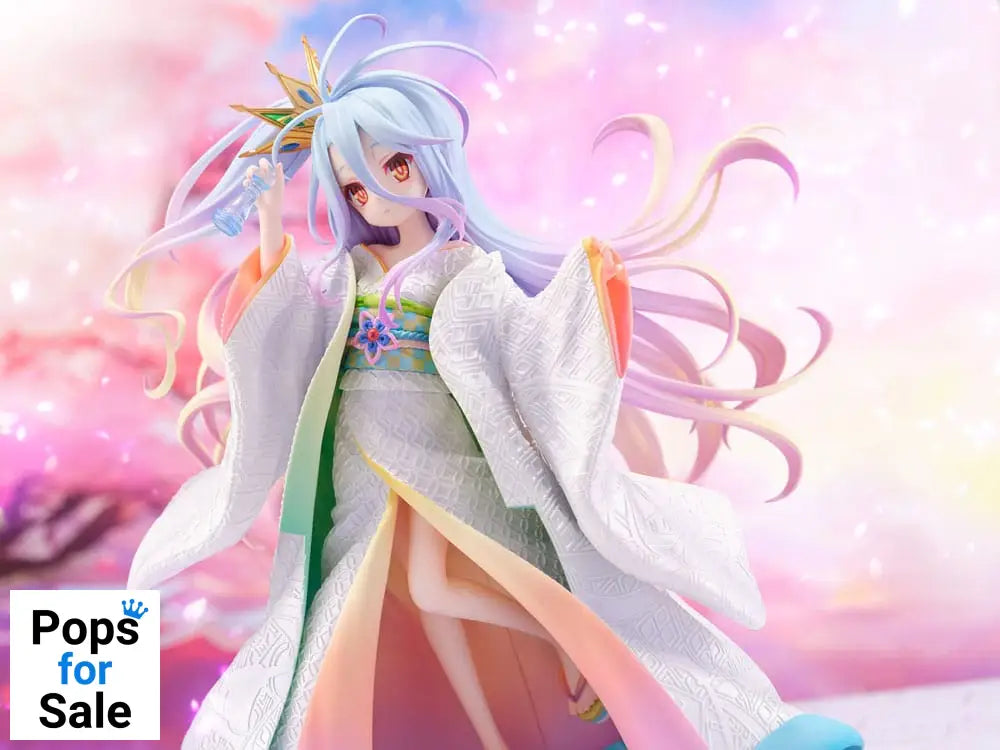 No Game no Life PVC Statue 1/7 Shiro -Shiromuku- 23 cm