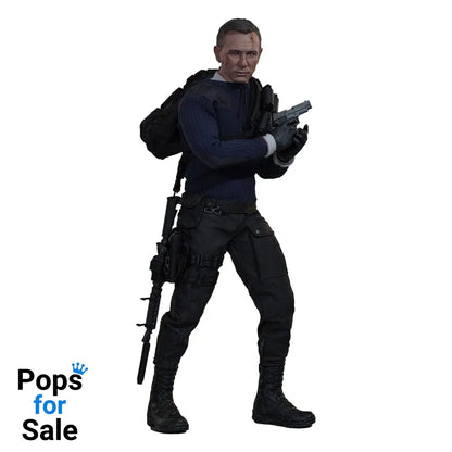 No Time To Die Movie Masterpiece Action Figure 1/6 James Bond (Commando Outfit) Hot Toys Exclusive 30 cm