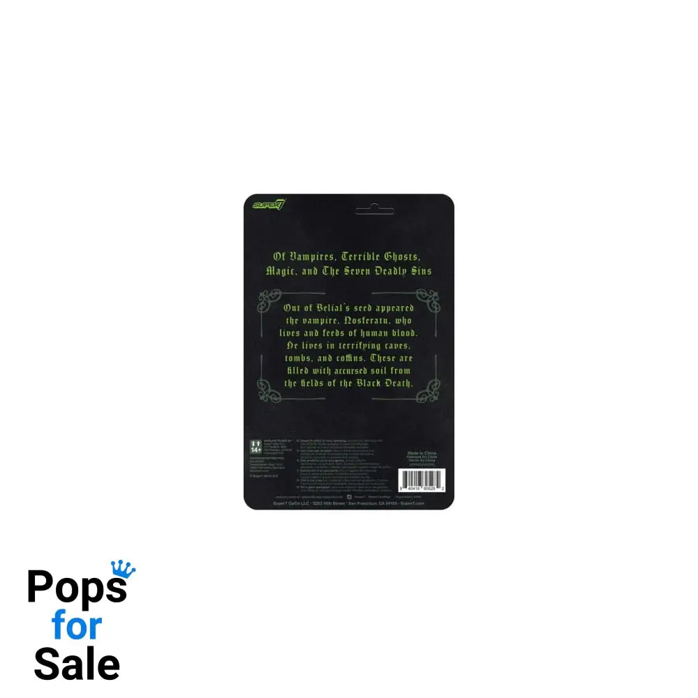 Nosferatu ReAction Action Figure Nosferatu (Film Poster) 10 cm