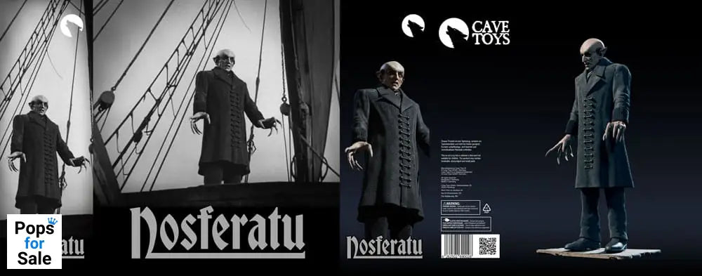 Nosferatu Statue 1/10 Max Schreck Death Scene 18 cm