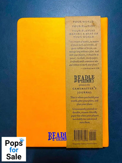 Notebook A5 Gamemaster’s Journal Orange Portal Board games and accessories