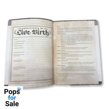 Notebook A5 Player's Journal Sage Green Shield