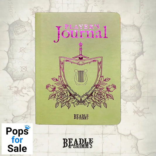 Notebook A5 Player’s Journal Sage Green Shield Board games and accessories