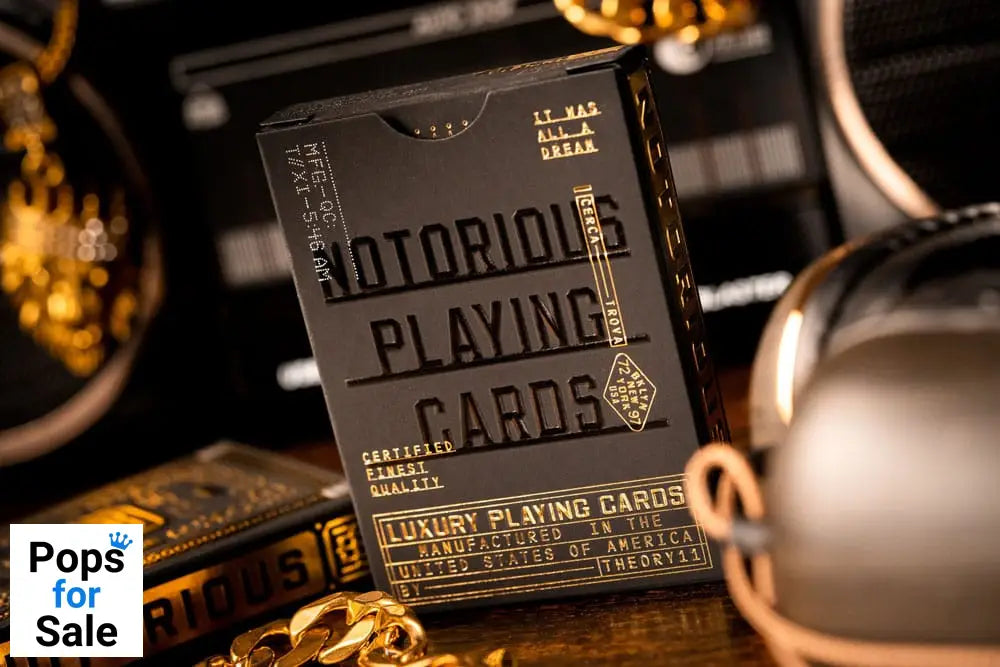 Notorious B.I.G. Playing Cards