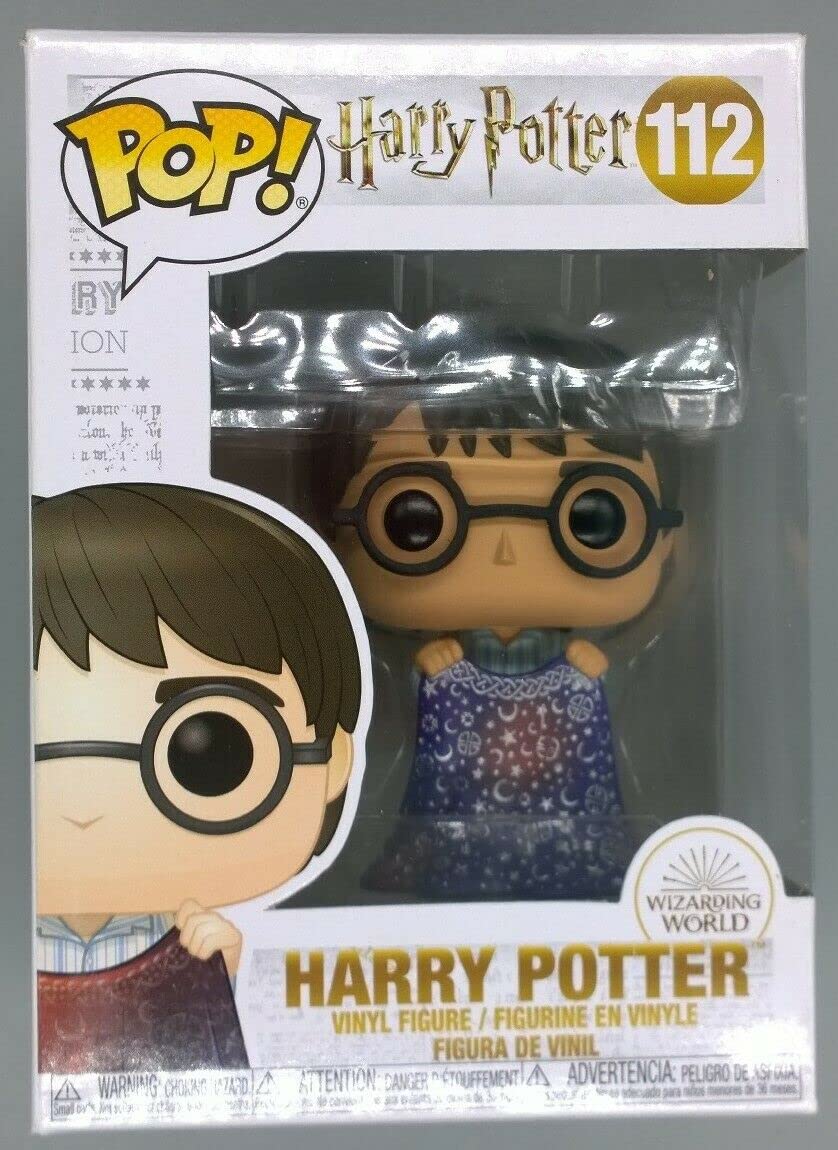 112 Harry Potter (w/ Invisibility Cloak) - Funko POP - Box Damaged