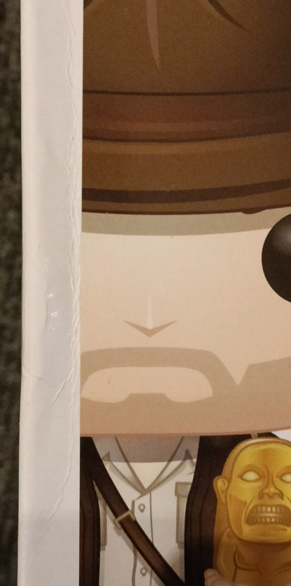 #885 Indiana Jones (w/ Idol) - 10 Inch - Disney - Box Damaged Funko POP