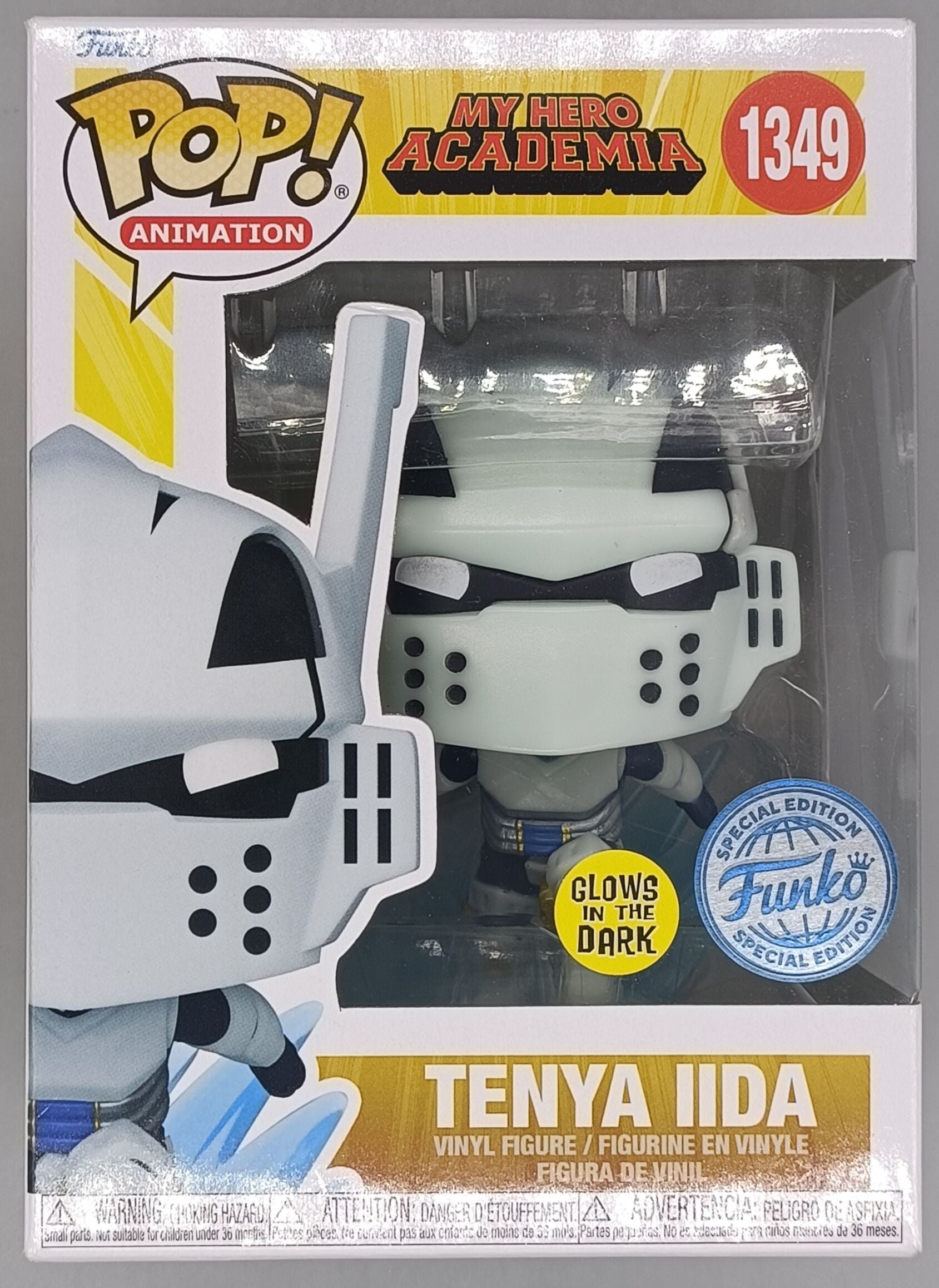 1349 Tenya Iida (GITD) - My Hero Academia Funko POP - Brand New