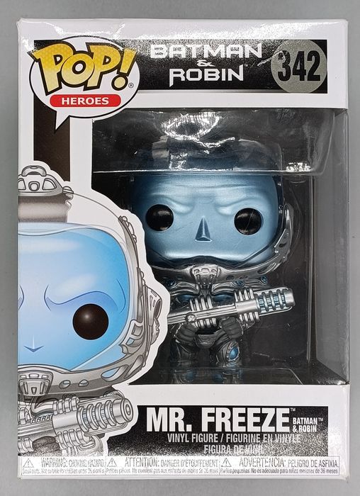 #342 Mr. Freeze - DC Batman & Robin - Box Damaged Funko POP