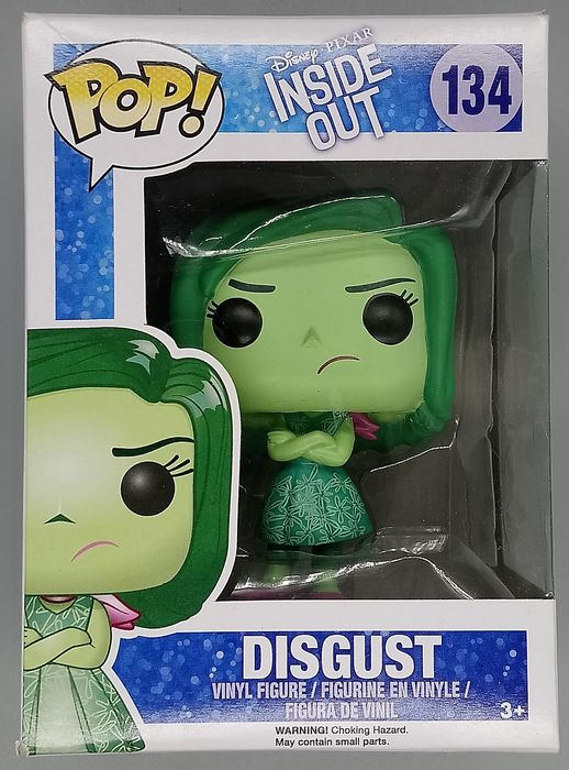 #134 Disgust - Disney - Inside Out - Box Damaged Funko POP