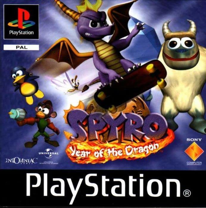 Spyro 3: Year of the Dragon for Sony Playstation 1 - [Just Disc]