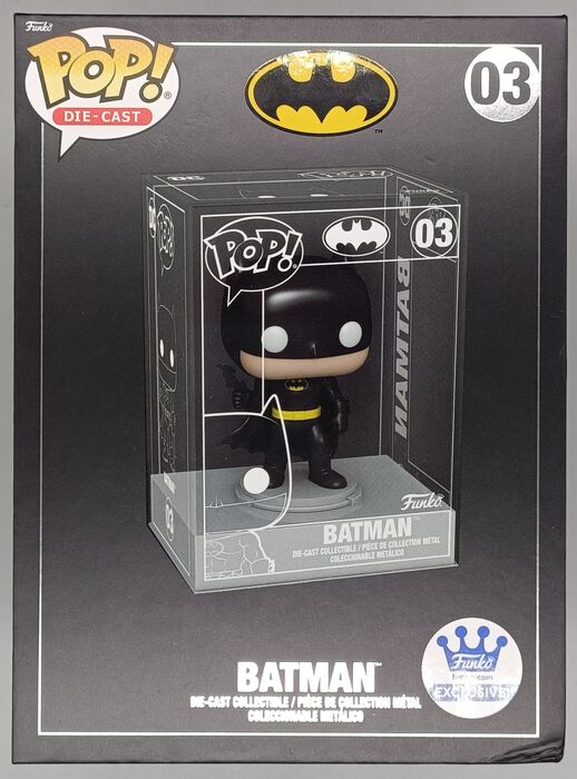 #03 Batman - DC - DieCast - Box Damaged Funko POP