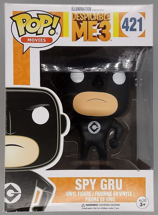 421 Spy Gru - Despicable Me 3 - Box Damaged Funko POP