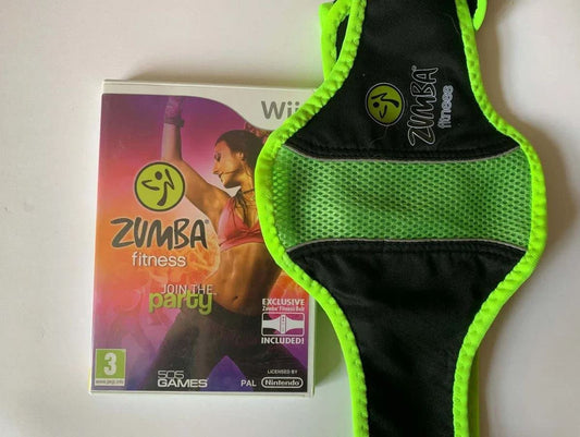 Zumba Fitness Join the Party (with Belt) for Nintemdo Wii and Wii-U - [No Outer Box]