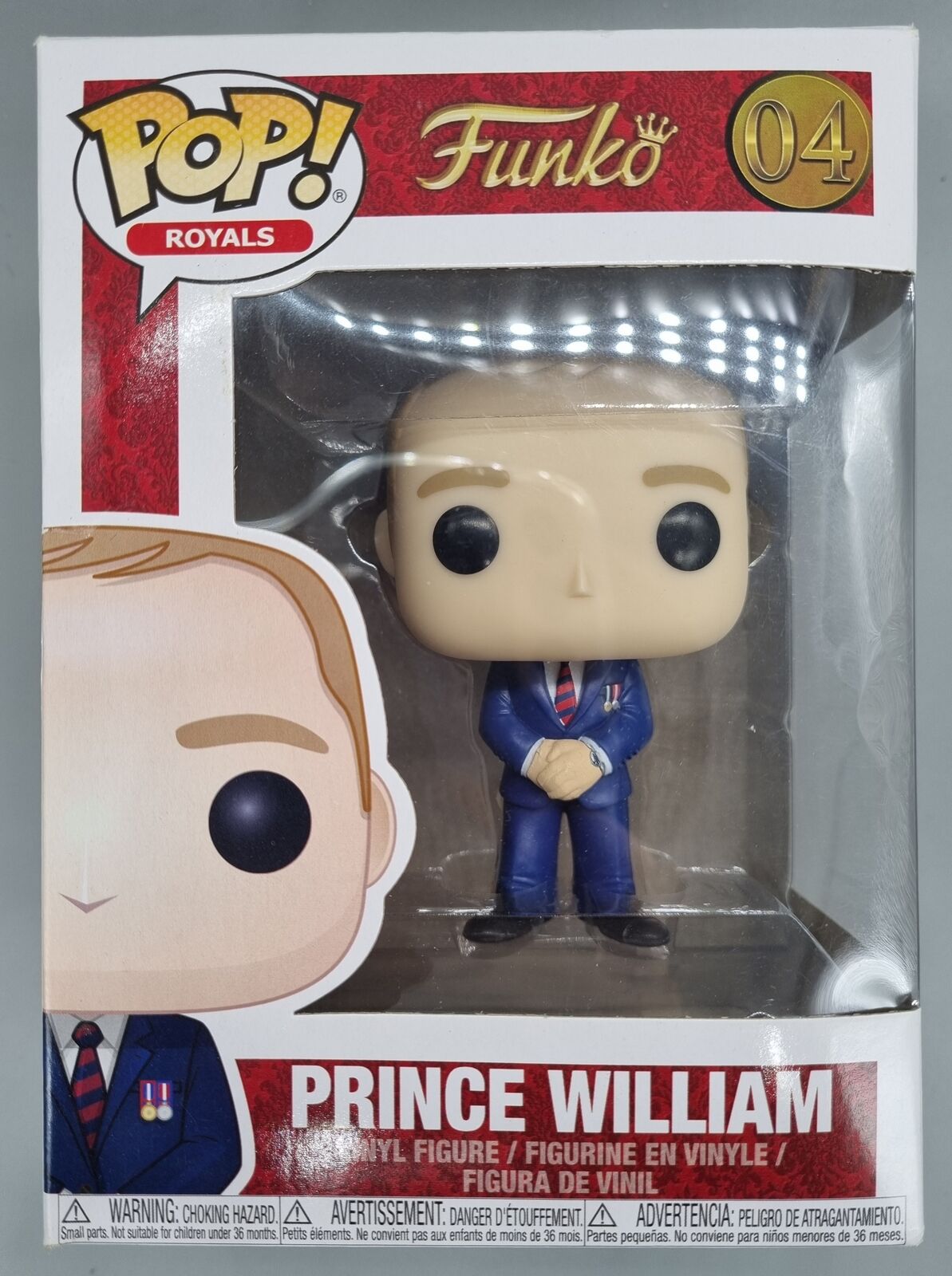 #04 Prince William - Royals Funko POP