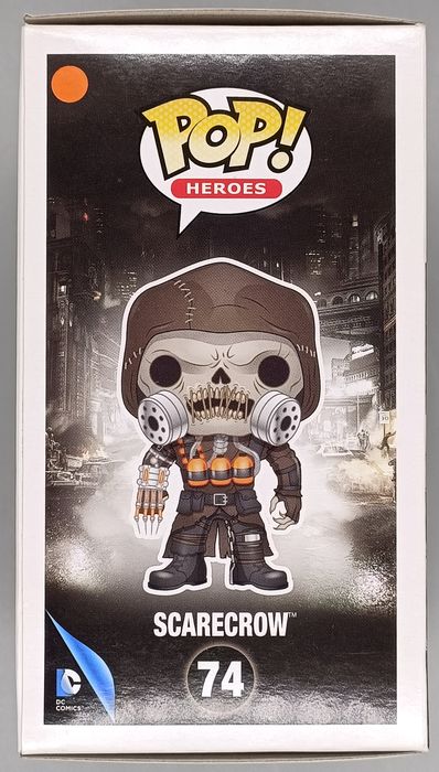 #74 Scarecrow - DC - Batman Arkham Knight - Box Damaged Funko POP