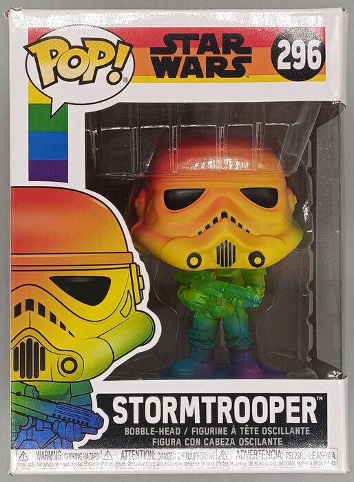 #296 Stormtrooper (Pride) - Star Wars - Box Damaged Funko POP