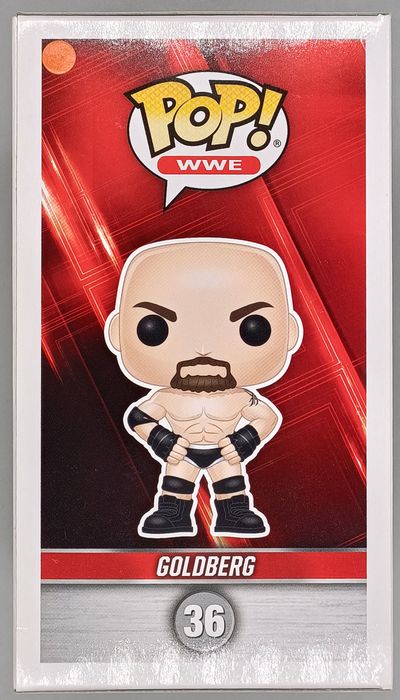 #36 Goldberg - WWE - Box Damaged Funko POP