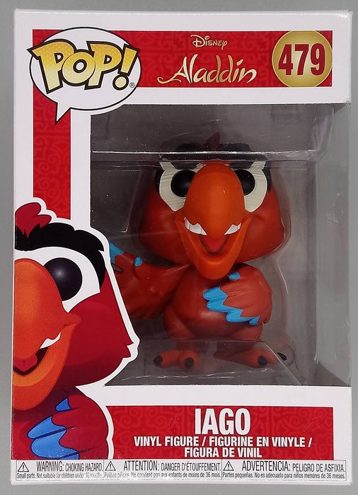 479 Iago - Disney Aladdin - Funko POP - Box Damaged