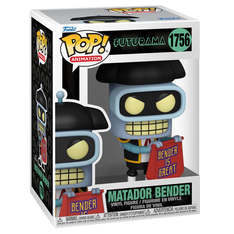 1756 Matador Bender - Futurama Funko POP - Brand New