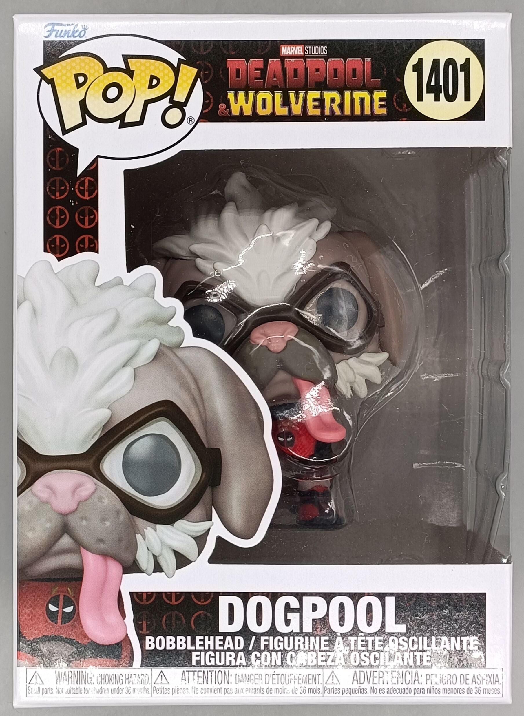 1401 Dogpool - Marvel Deadpool & Wolverine - Box Damaged Funko POP