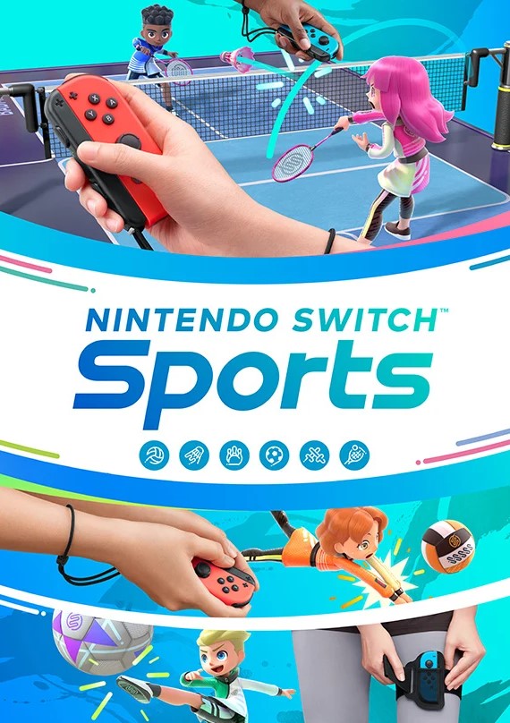 Nintendo Switch Sports (with leg strap) for Nintendo Switch - [No Outer Box - German Version]