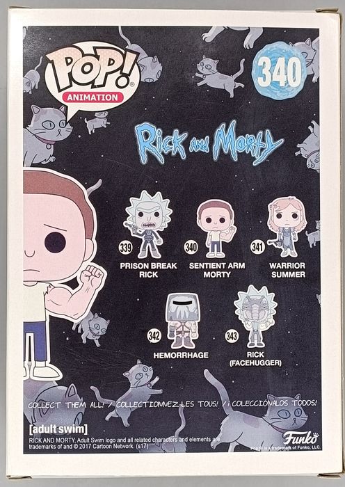 340 Sentient Arm Morty - Rick and Morty - Box Damaged Funko POP