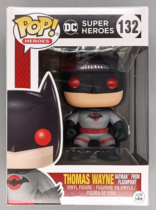 132 Thomas Wayne (Batman from Flashpoint) - DC Box Damaged Funko POP