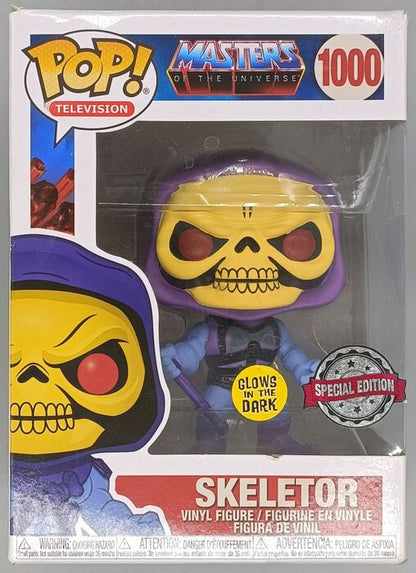 1000 Skeletor - Glow - Masters of the Universe - Box Damaged Funko POP