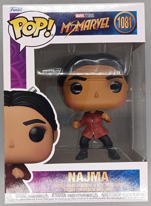 #1081 Najma - Marvel Ms. Marvel Funko POP