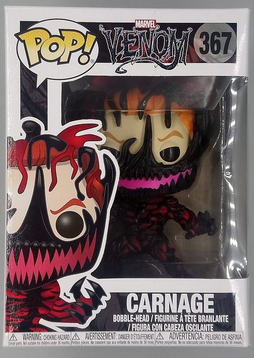 367 Carnage (Cletus Kasady) - Marvel Venom Funko POP