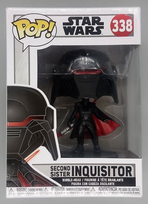 #338 Second Sister Inquisitor Star Wars Jedi Fallen Box Damaged Funko POP