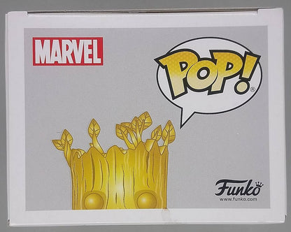 #378 Groot (Gold) - Chrome - Marvel Studios 10 Years Box Damaged Funko POP