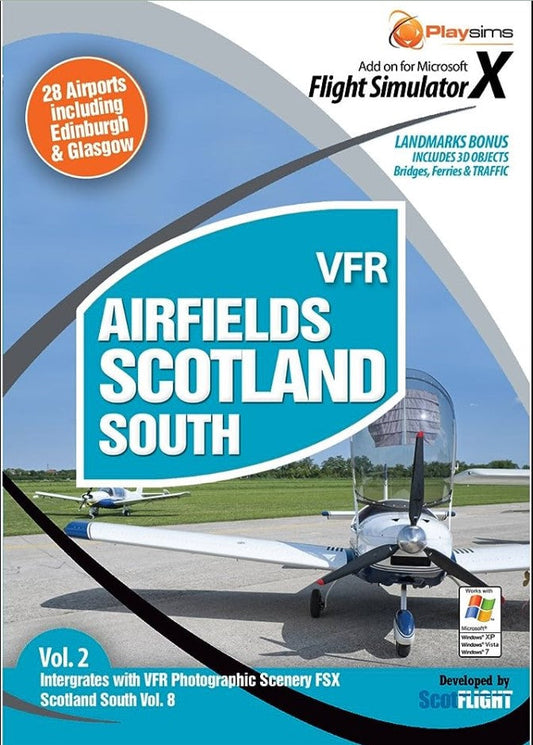 VFR Airfields Scotland South for Windows PC