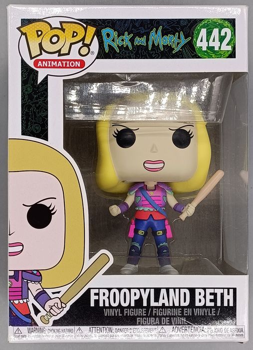 #442 Froopyland Beth - Rick and Morty - Box Damaged Funko POP