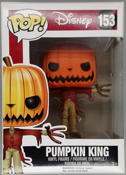 153 Pumpkin King Disney The Nightmare Before Christmas Funko POP - Box Damaged