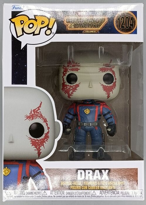 #1204 Drax - Marvel Guardians Of the Galaxy 3 - Box Damaged Funko POP
