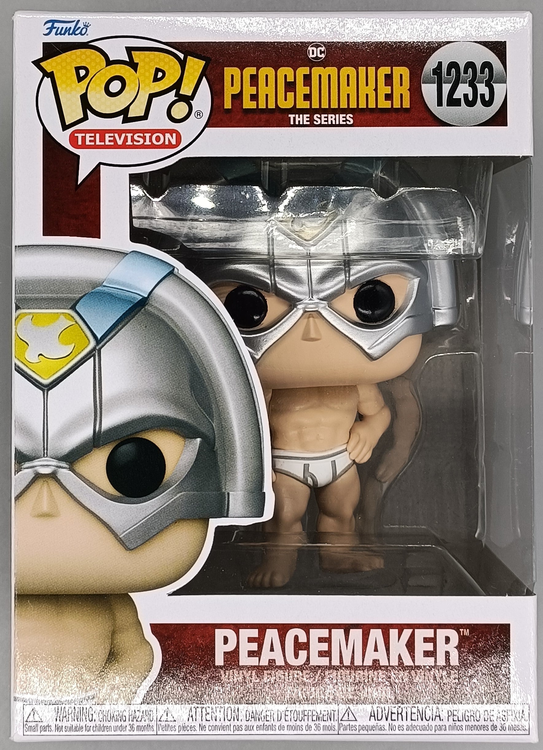 1233 Peacemaker (in Underwear) - DC Peacemaker Funko POP