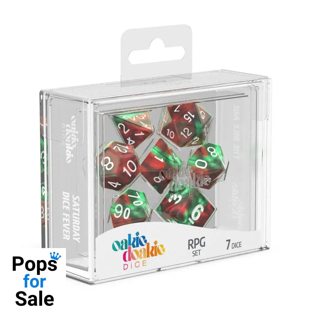 Oakie Doakie Dice RPG Set Gemidice - Bloody Jungle (7)