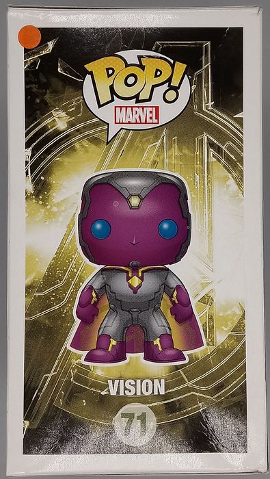 #71 Vision - Marvel Avengers Age Of Ultron - Box Damaged Funko POP