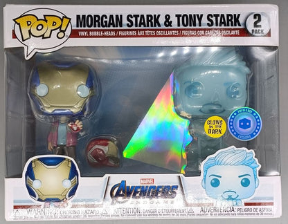 Morgan Stark & Tony Stark Marvel Avengers - Box Damaged Funko POP
