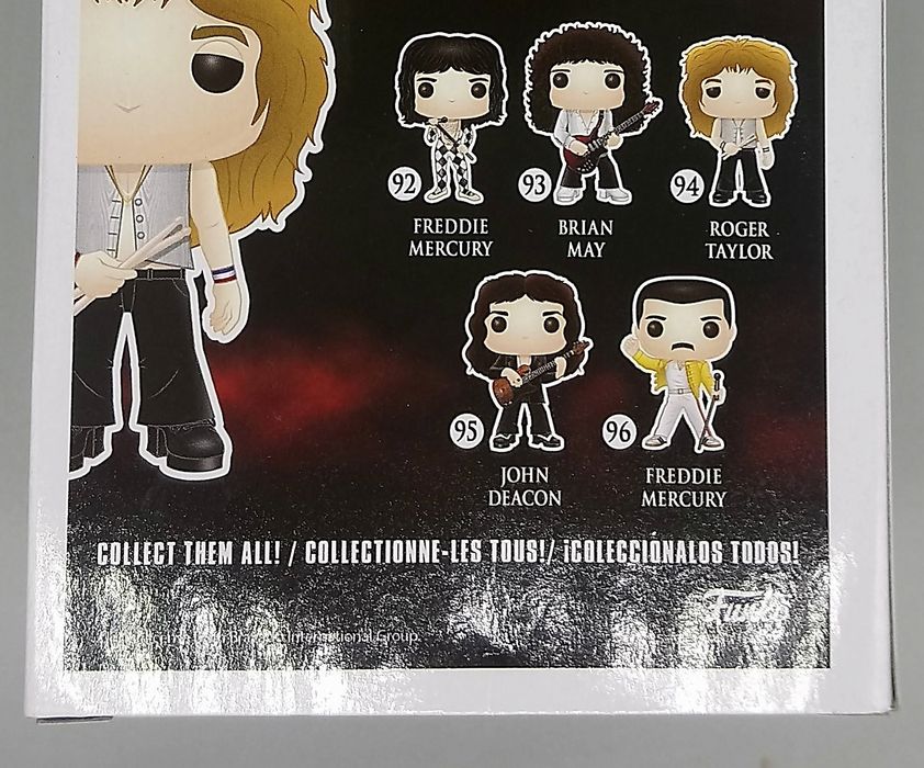94 Roger Taylor - Queen - Funko POP - Box Damaged
