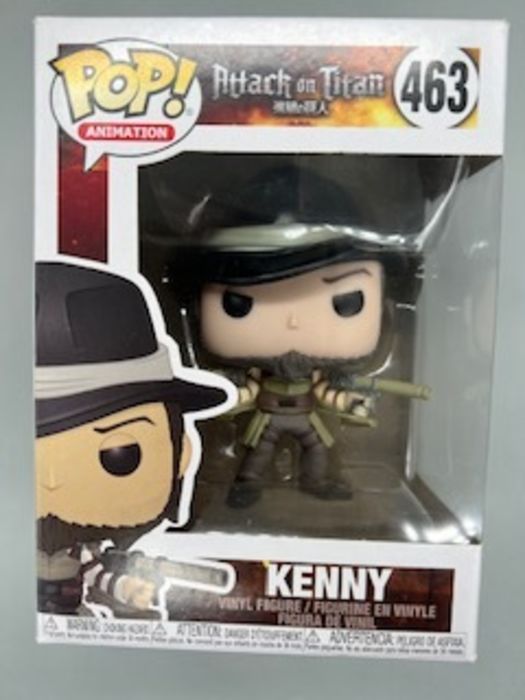 #463 Kenny - Attack On Titan - Box Damaged Funko POP