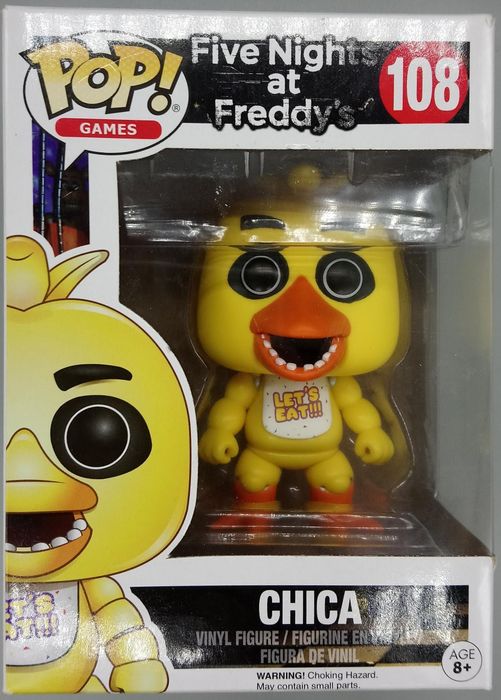 #108 Chica - Five Nights at Freddy's FNAF Funko POP