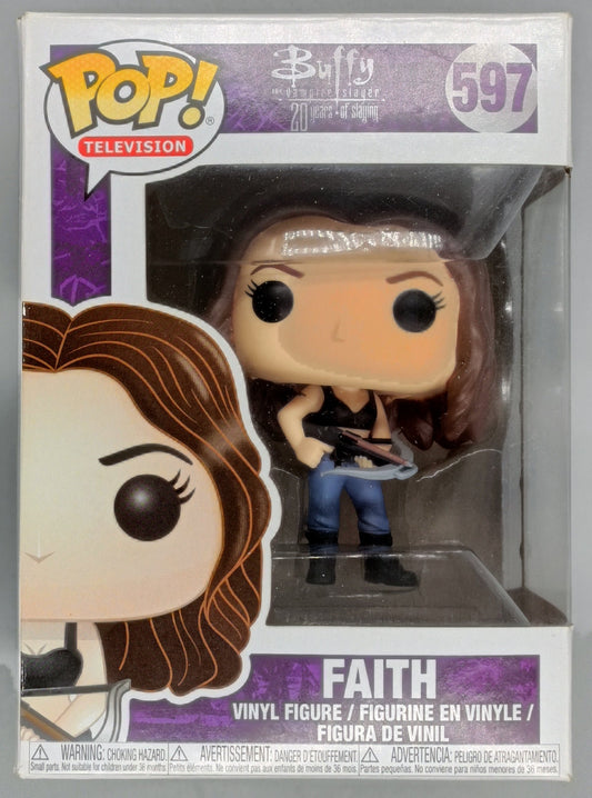 #597 Faith - Buffy The Vampire Slayer - Box Damaged Funko POP
