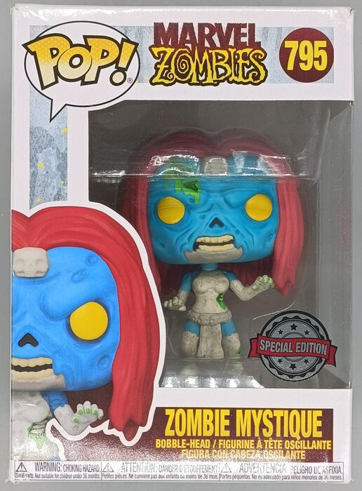 795 Zombie Mystique - Marvel Zombies - Box Damaged Funko POP