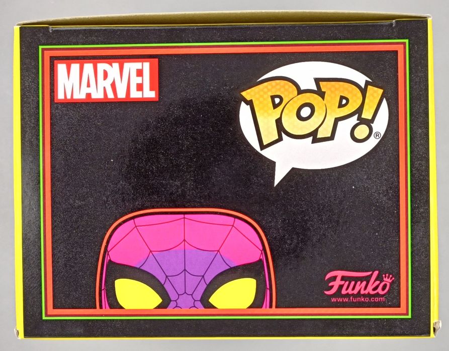 652 Spider-Man (Blacklight) - Marvel Special Edition Funko POP